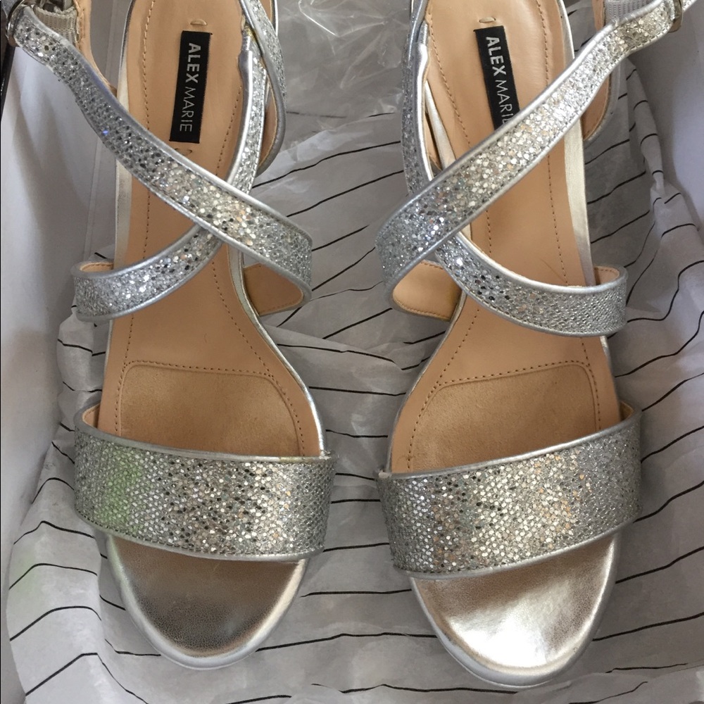 Alex Marie fancy night out shoes with box